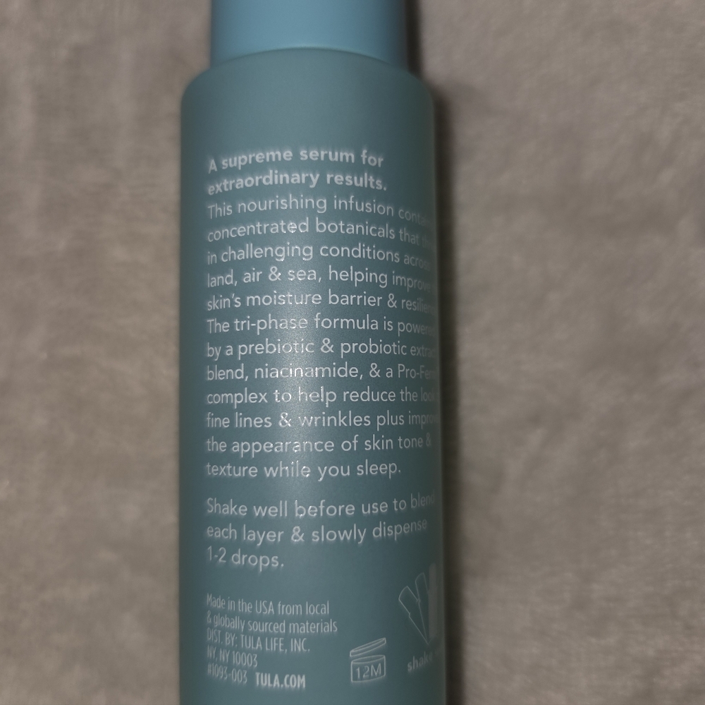 Tula Skincare Tri-Supreme Serum Overnight Oil Concentrate. - Picture 11 of 12